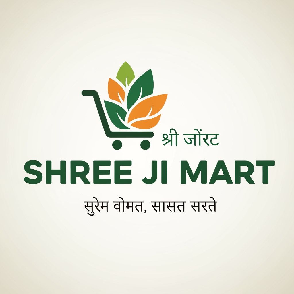 AI Design for create logo for mart- आपका अपना "श्री जी मार्ट" अच्छी क्वालिटी, सही कीमत