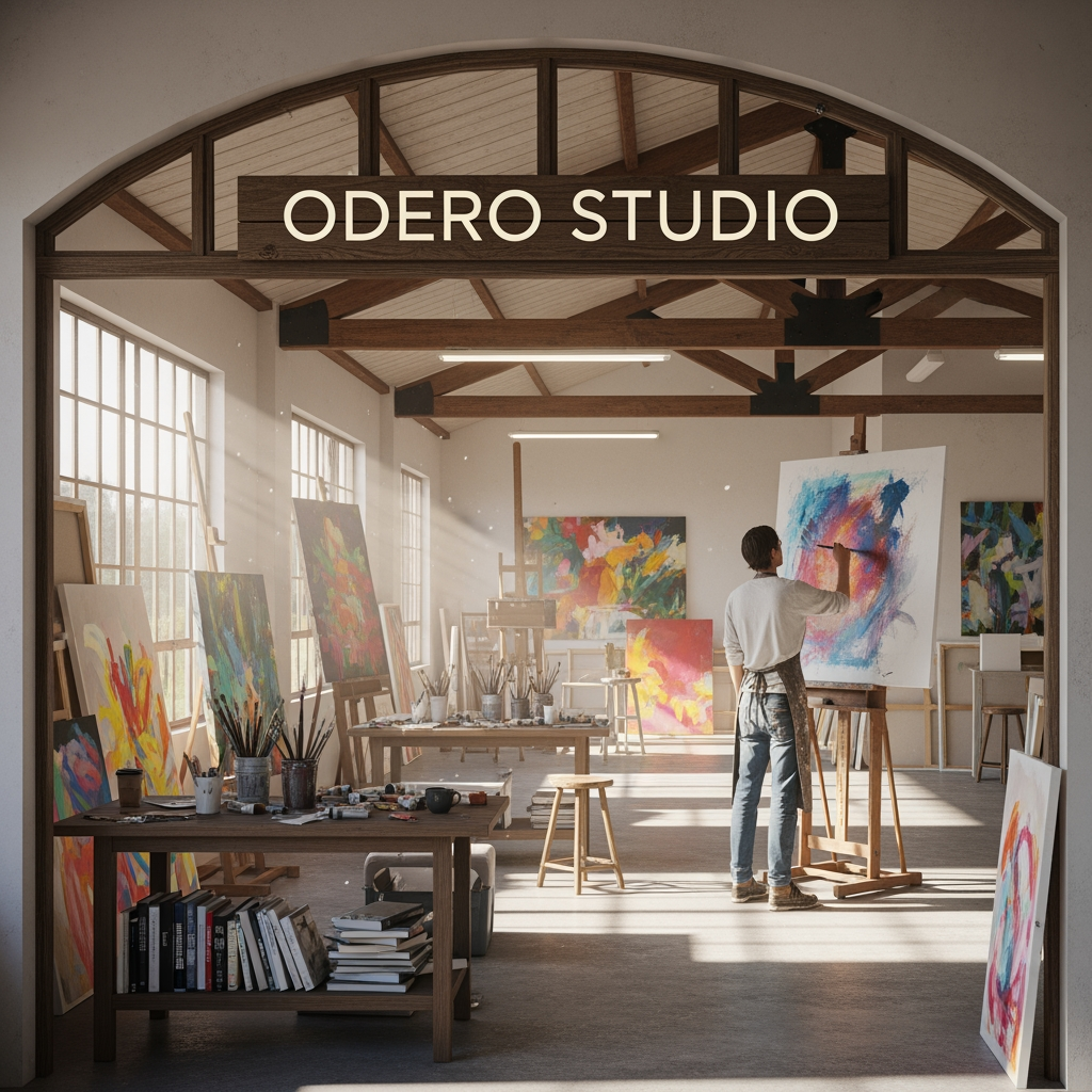AI Design for ODERO STUDIO