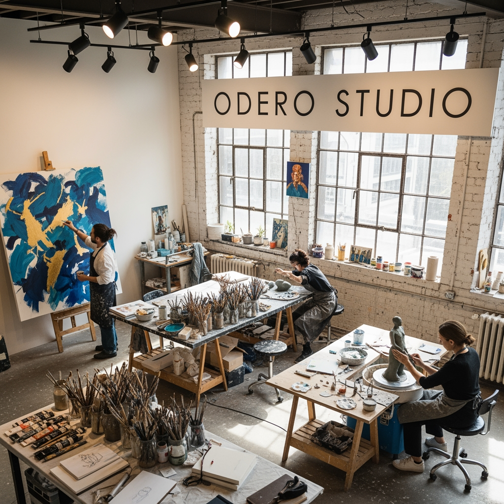 AI Design for ODERO STUDIO
