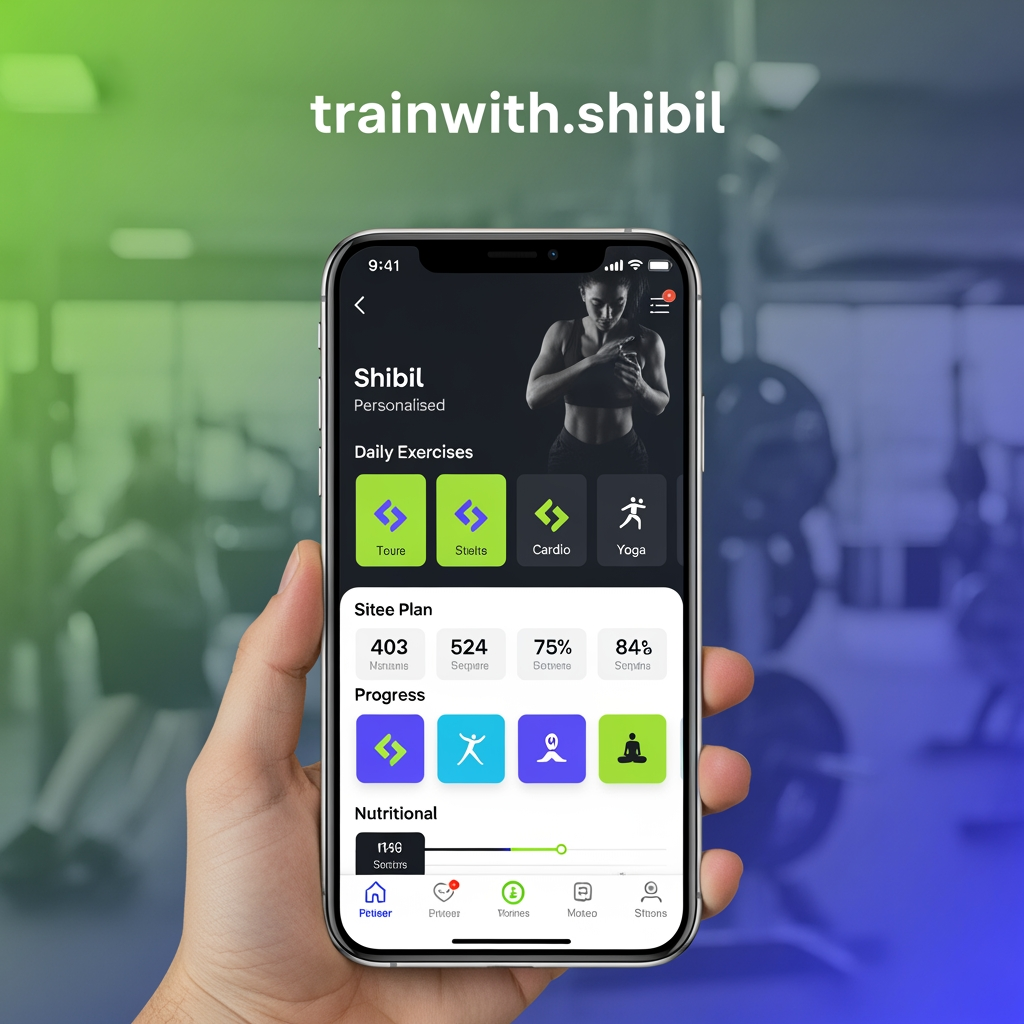 AI Design for trainwith.shibil