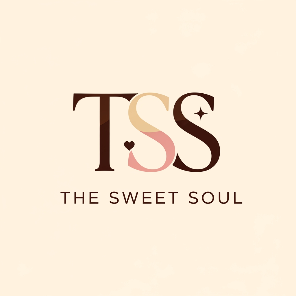 AI Design for Brand Name : THE SWEET SOUL. The logo needs to morden. we are selling cakes, pastries, donuts and brownies. want a brand logo. make a logo with the letters TSS. Something more