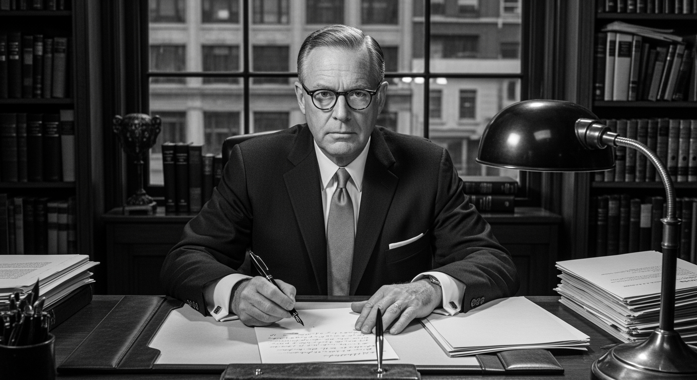 AI Design for black and white Because that word, built was understood by the attorney's family to mean something specific. The attorney, whose name was Edmund Caskey had represented one of the families involved in the investigation that followed Trent's arrest. And then the letter had been written to him by a client who needed him to understand the nature of what they were dealing with.
