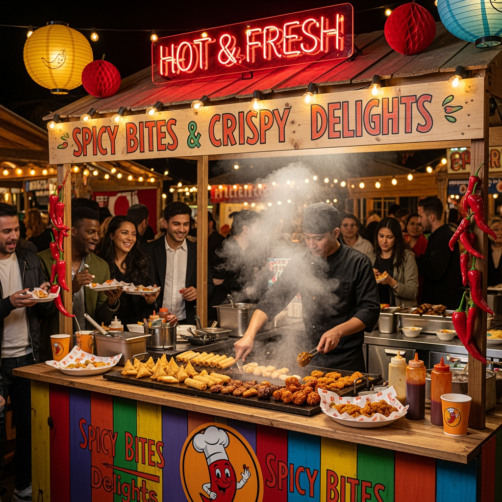 AI Design for STREET FOOD BRAND