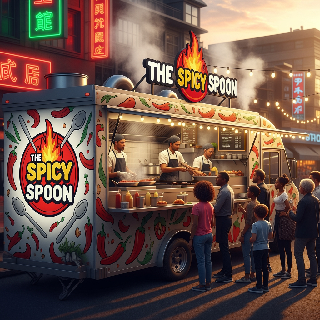 AI Design for STREET FOOD BRAND