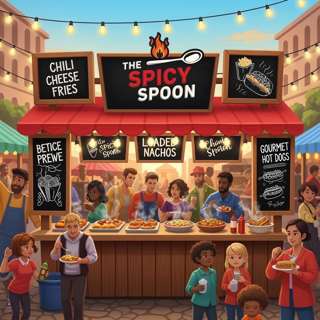 AI Design for STREET FOOD BRAND