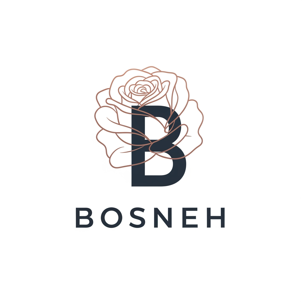 AI Design for Create a logo for a cosmetics brand named Bosneh