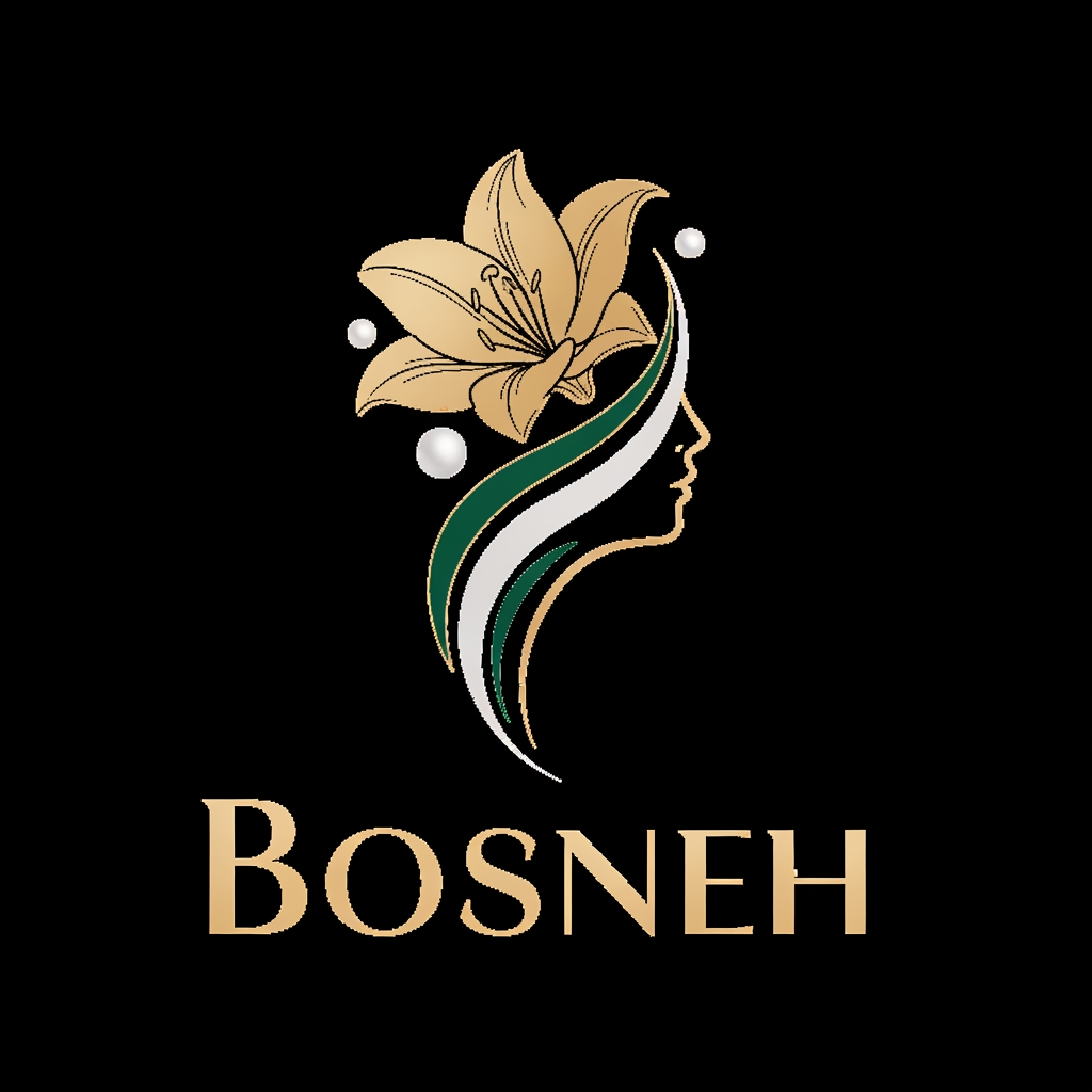AI Design for Create a logo for a cosmetics brand named Bosneh