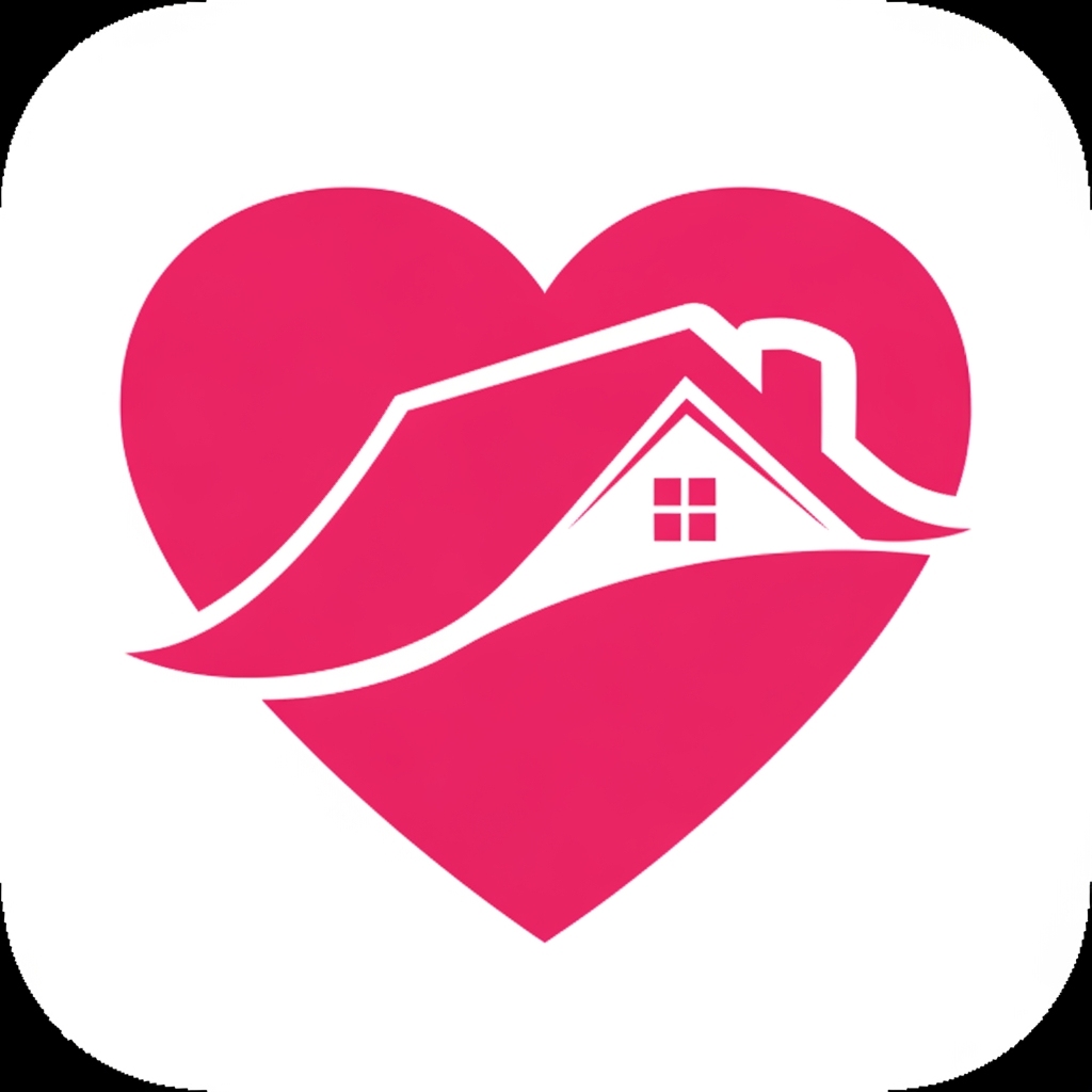 AI Design for make the size 512*512
my applogo
color pink
its is a couple app
use heart and home for logo dont add any text in logo