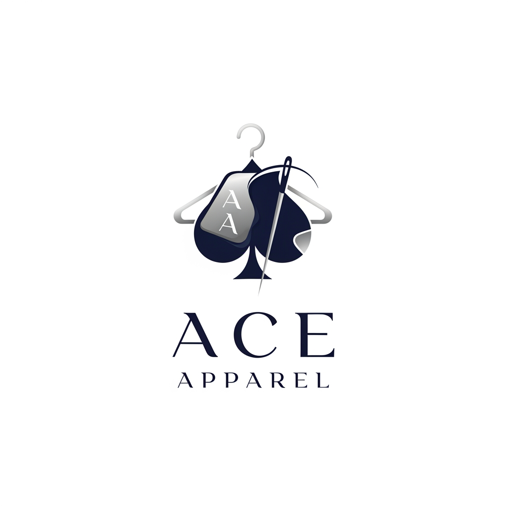 AI Design for ace apparel make an premium logo designs