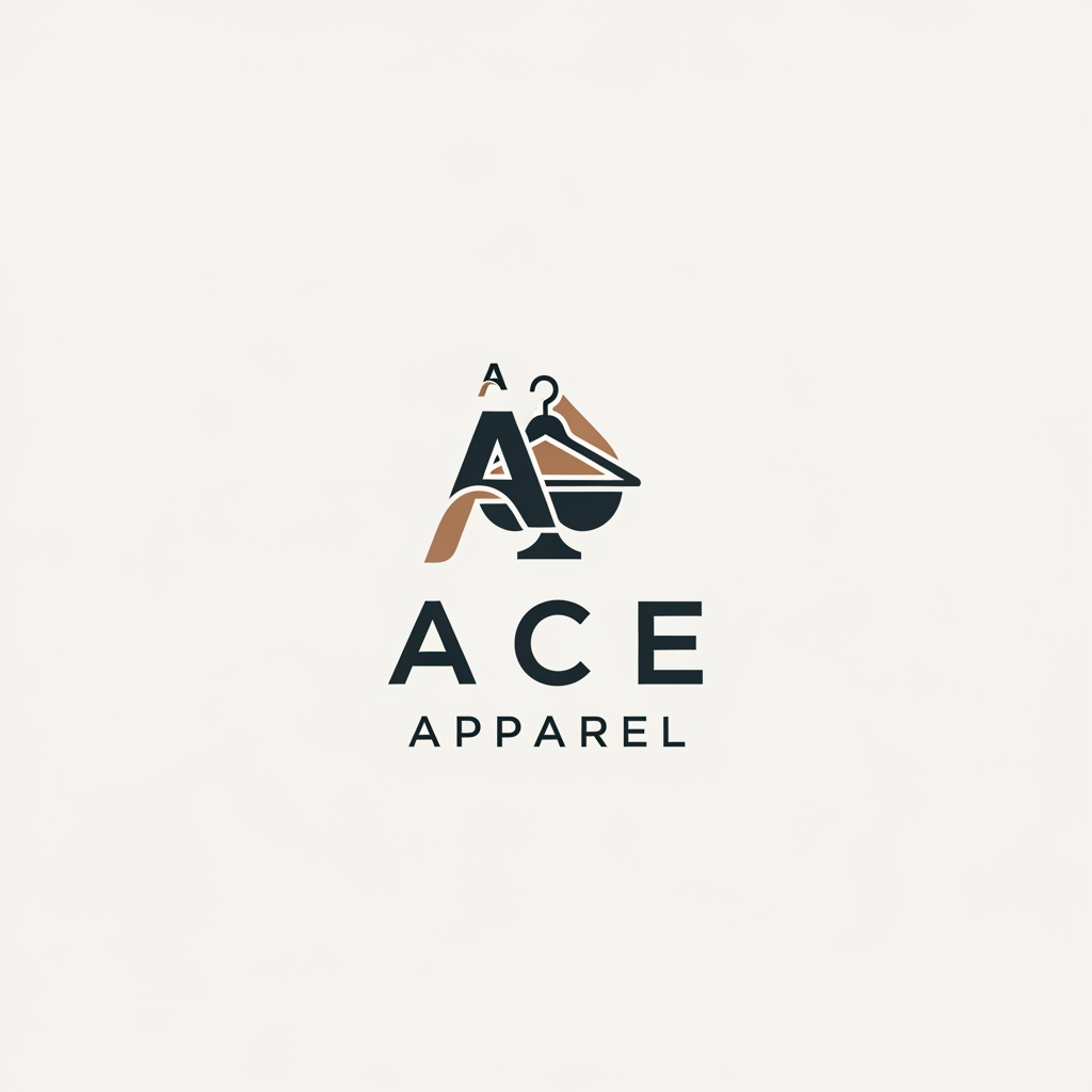 AI Design for ace apparel make an premium logo designs