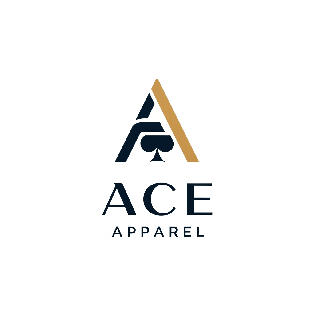 AI Design for ace apparel make an premium logo designs