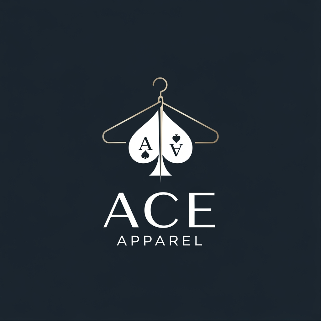 AI Design for ace apparel make an premium logo designs