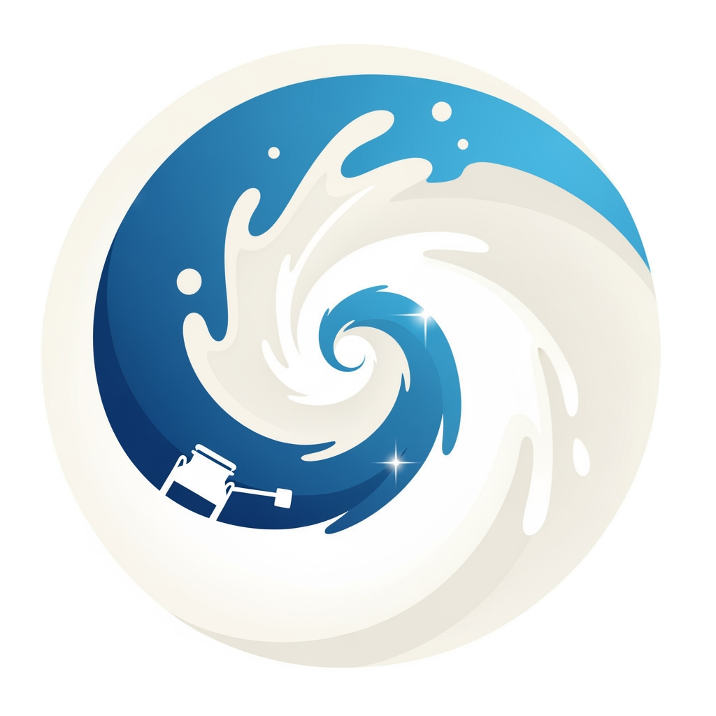 AI Design for i want an app logo for the app name "MilkyWay" and it is a milk collecting app do some research and gve me the best applicable logo for this app. you can try by your visualization. remember you should not mention app name in logo and just by viewing logo people can realize immediatly that this app is for milk collection app