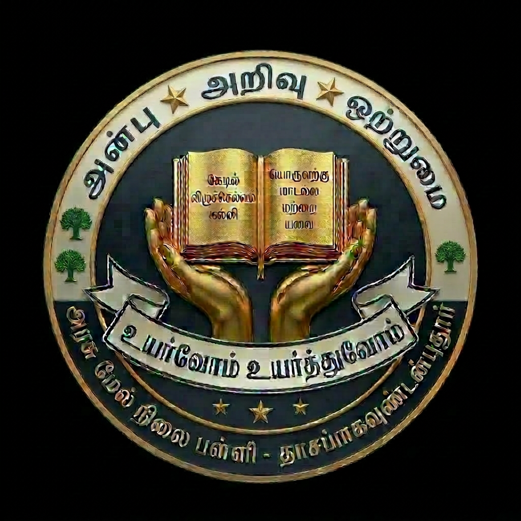 AI Design for யொ change this into ஒ in top half circle