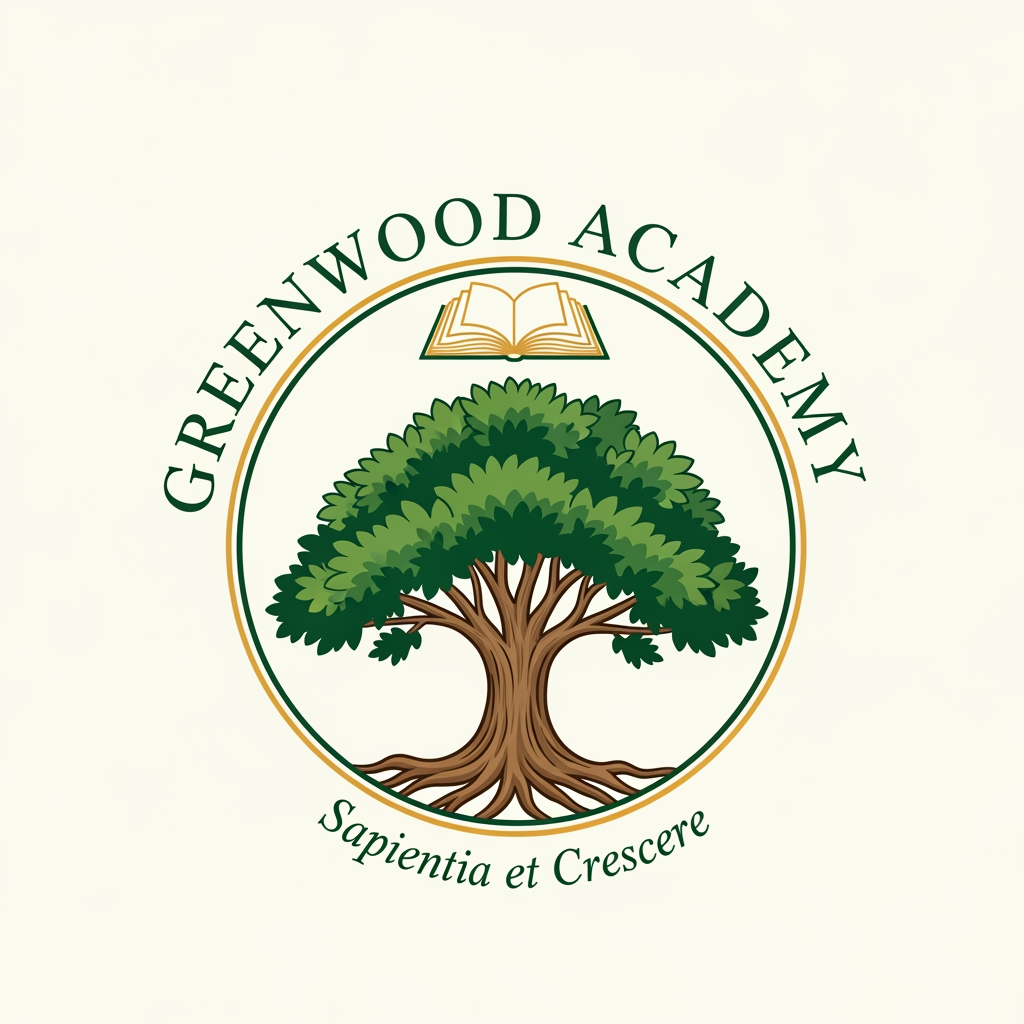 AI Design for want to create school logo