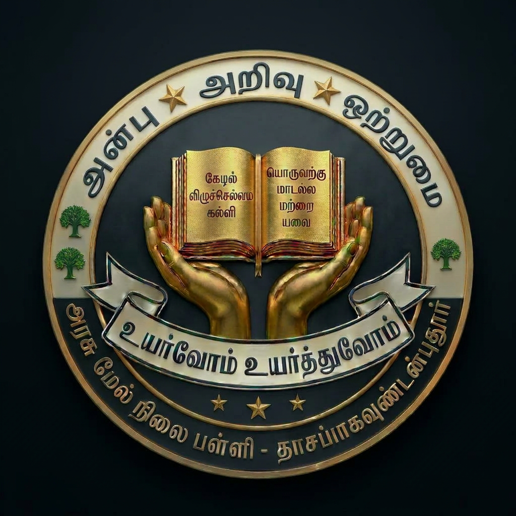 AI Design for in top half circle change யொ into ஒ