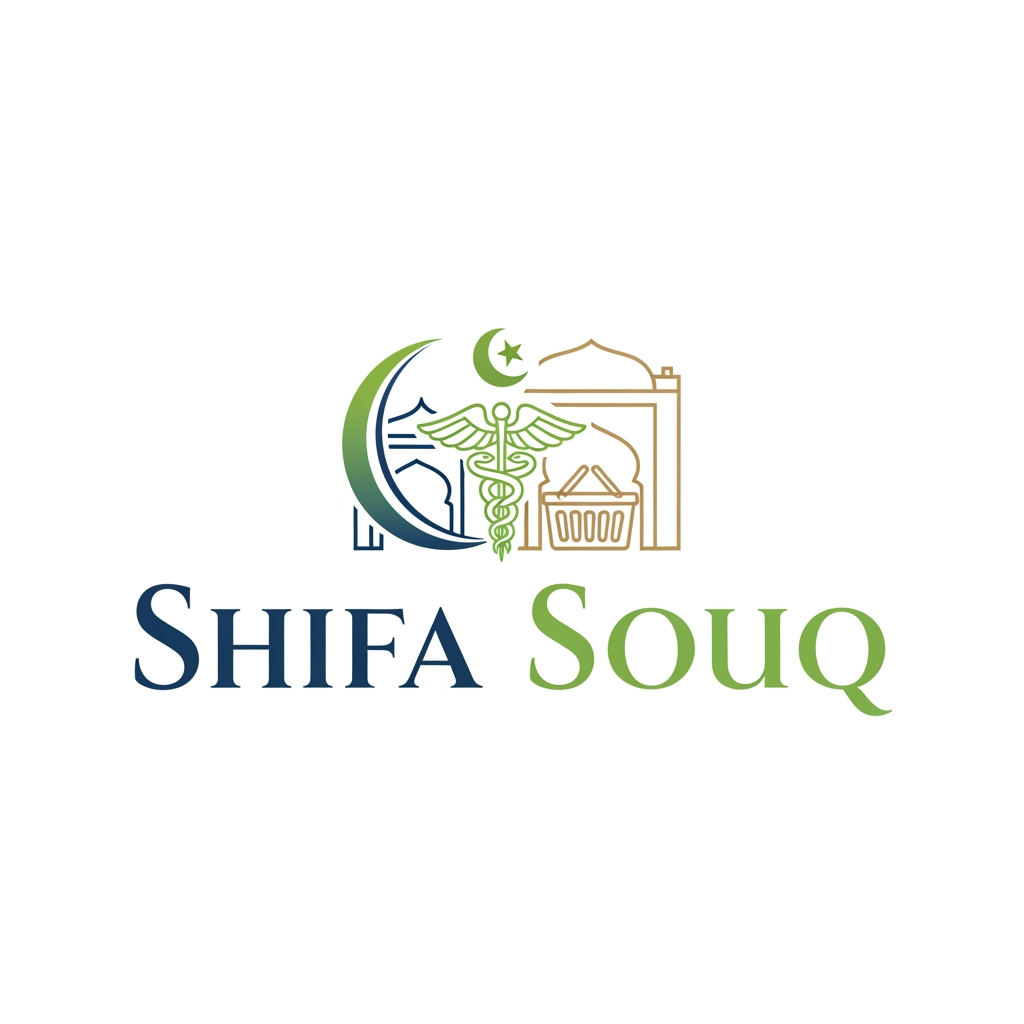 AI Design for shifa souq logo