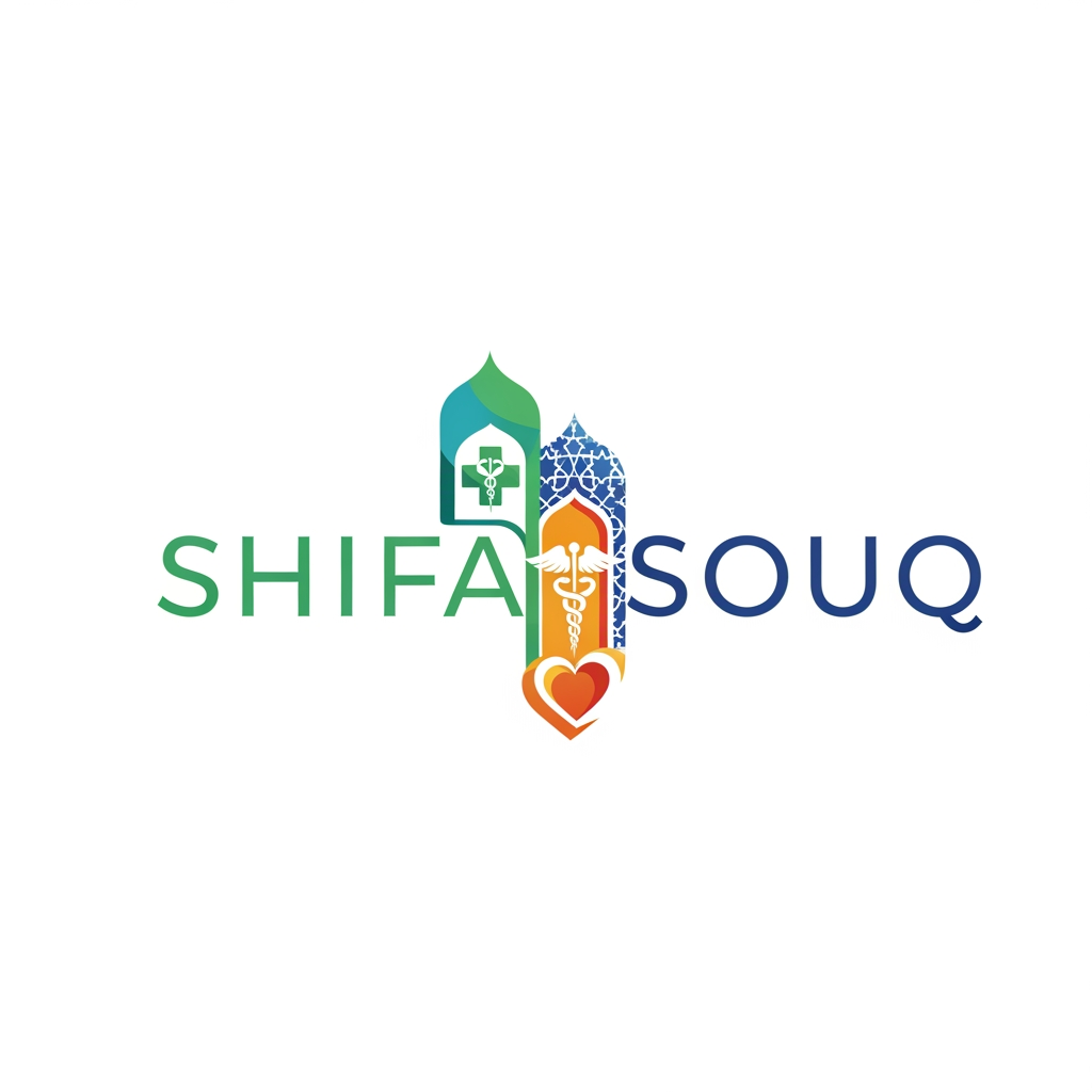 AI Design for shifa souq logo