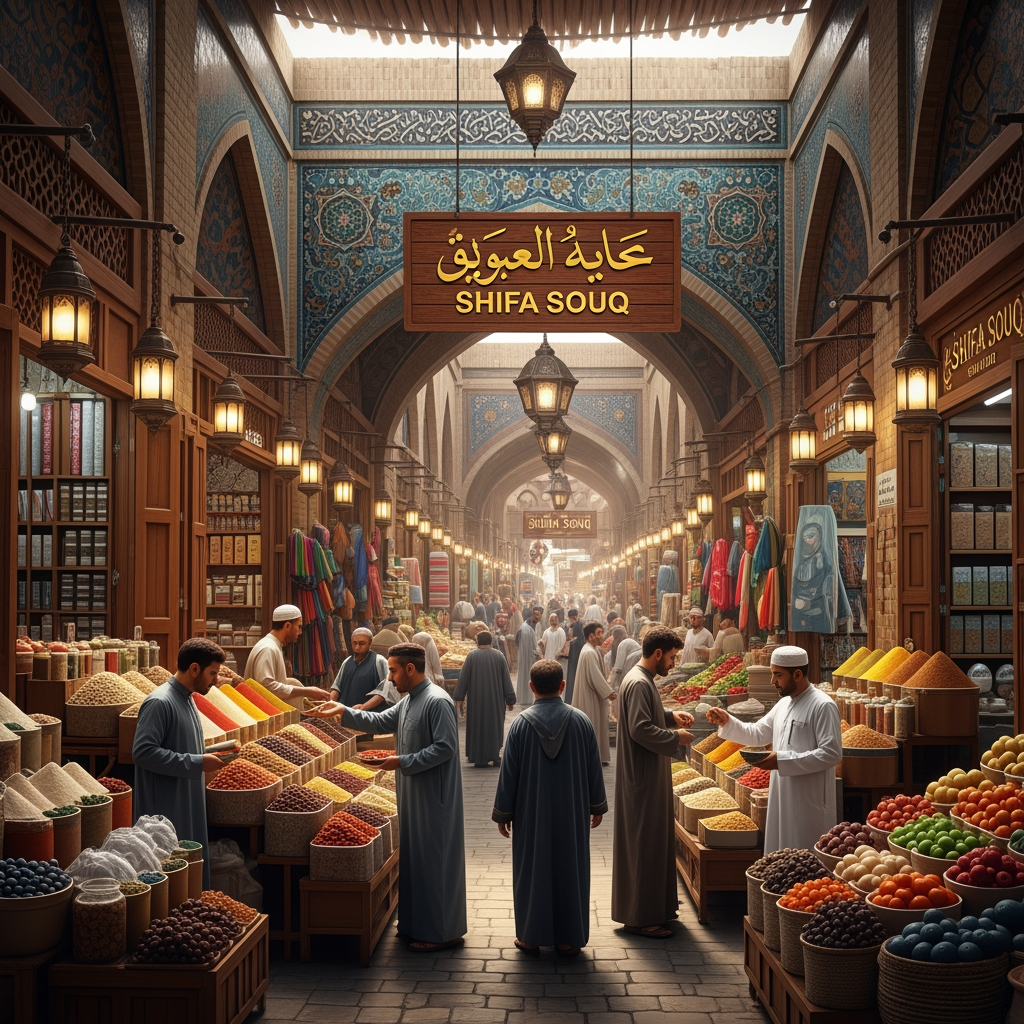 AI Design for shifa souq