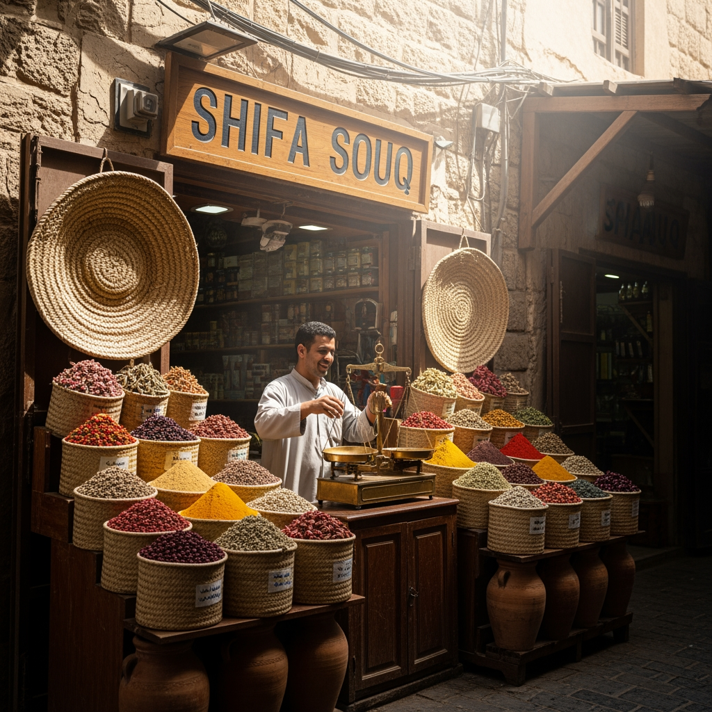 AI Design for shifa souq