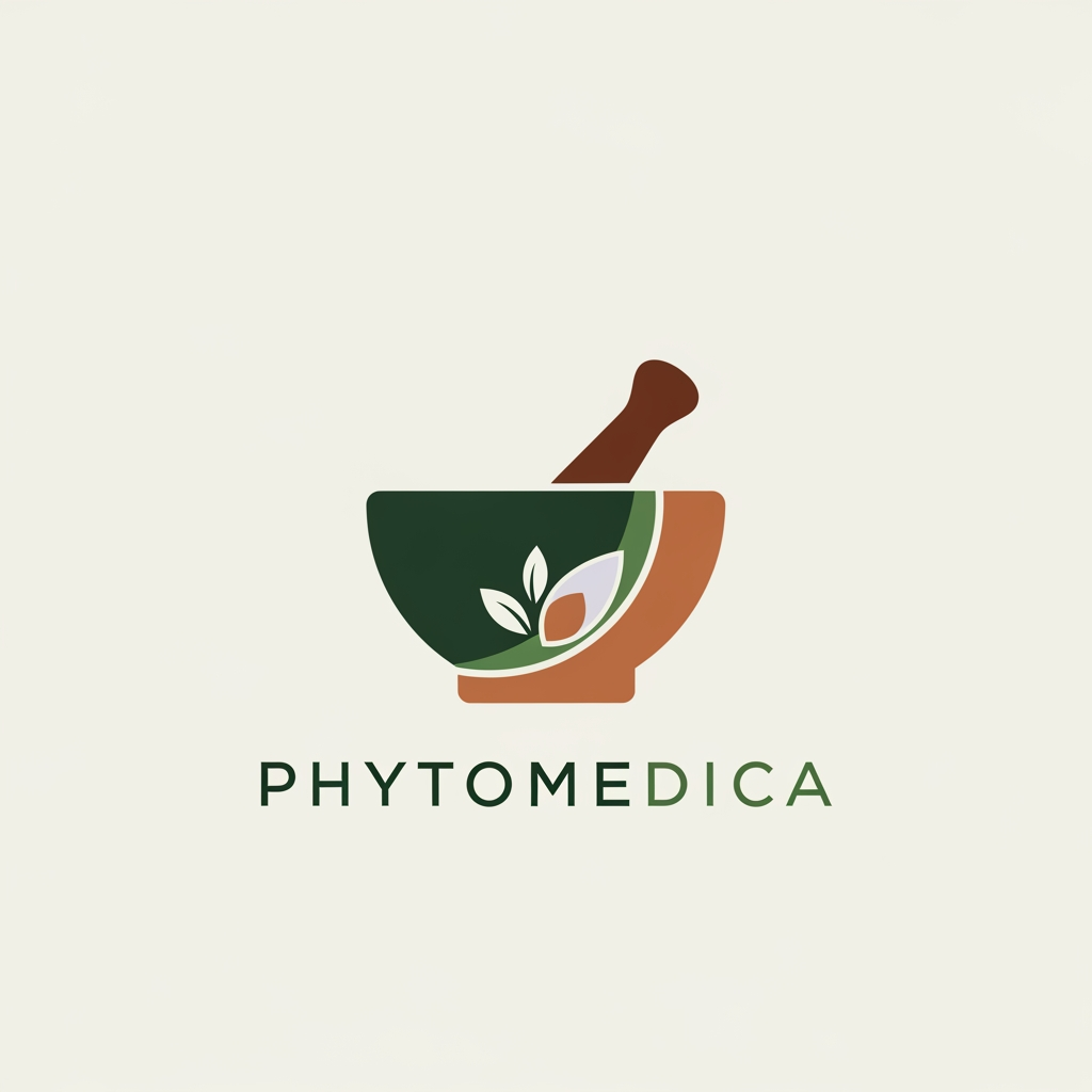 AI Design for I want to create a logo for my brand Phytomedica which is a supplement brand of nutrition herbs and functional foods