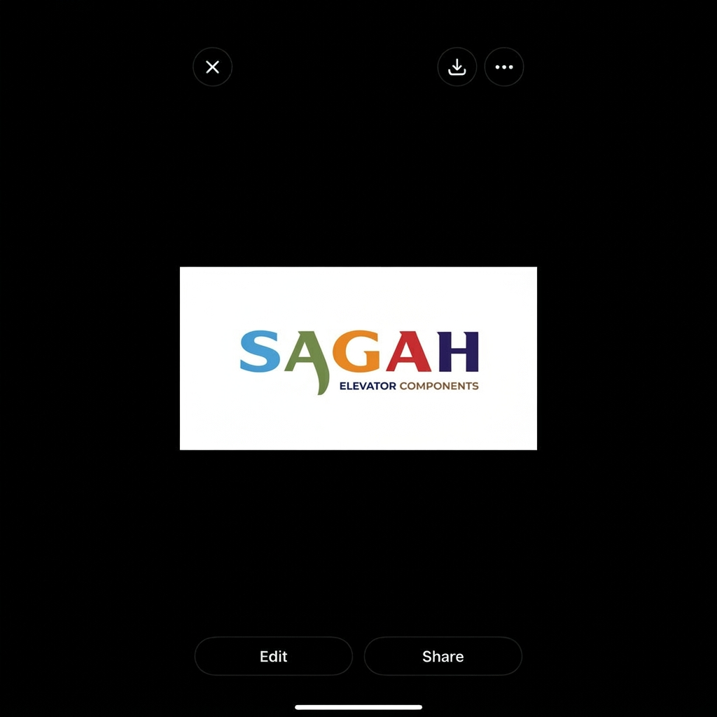 AI Design for as an elevator supplier business which color is suitable make all pattern in different colors mera mtlb h sbhi font color use kro logo k font p show sagah in all colors