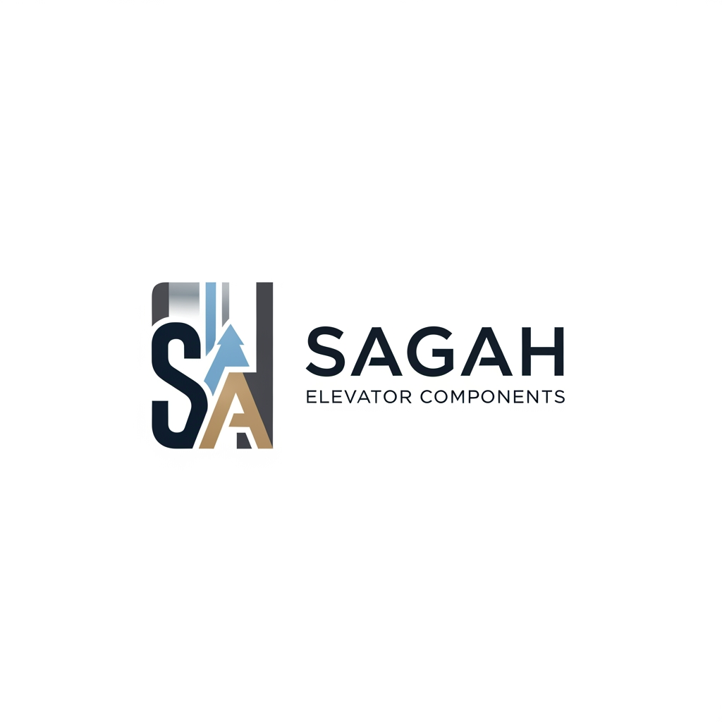 AI Design for make a business logo for my business as my business is elevator supplier so the content fir logo is elevator components so make this simple professional and unique as business name is sagah make the logo i want complete name in logo design