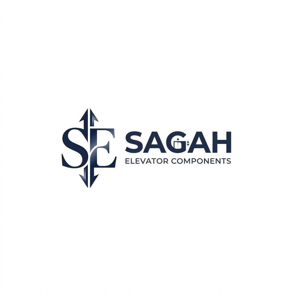 AI Design for it looks nice but font of sagah is not looking good make some unique ideas can we not show some lift symbol in g which looks professional and simple not do high  designing