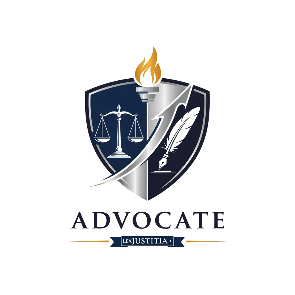 AI Design for Make a advocate sign logo