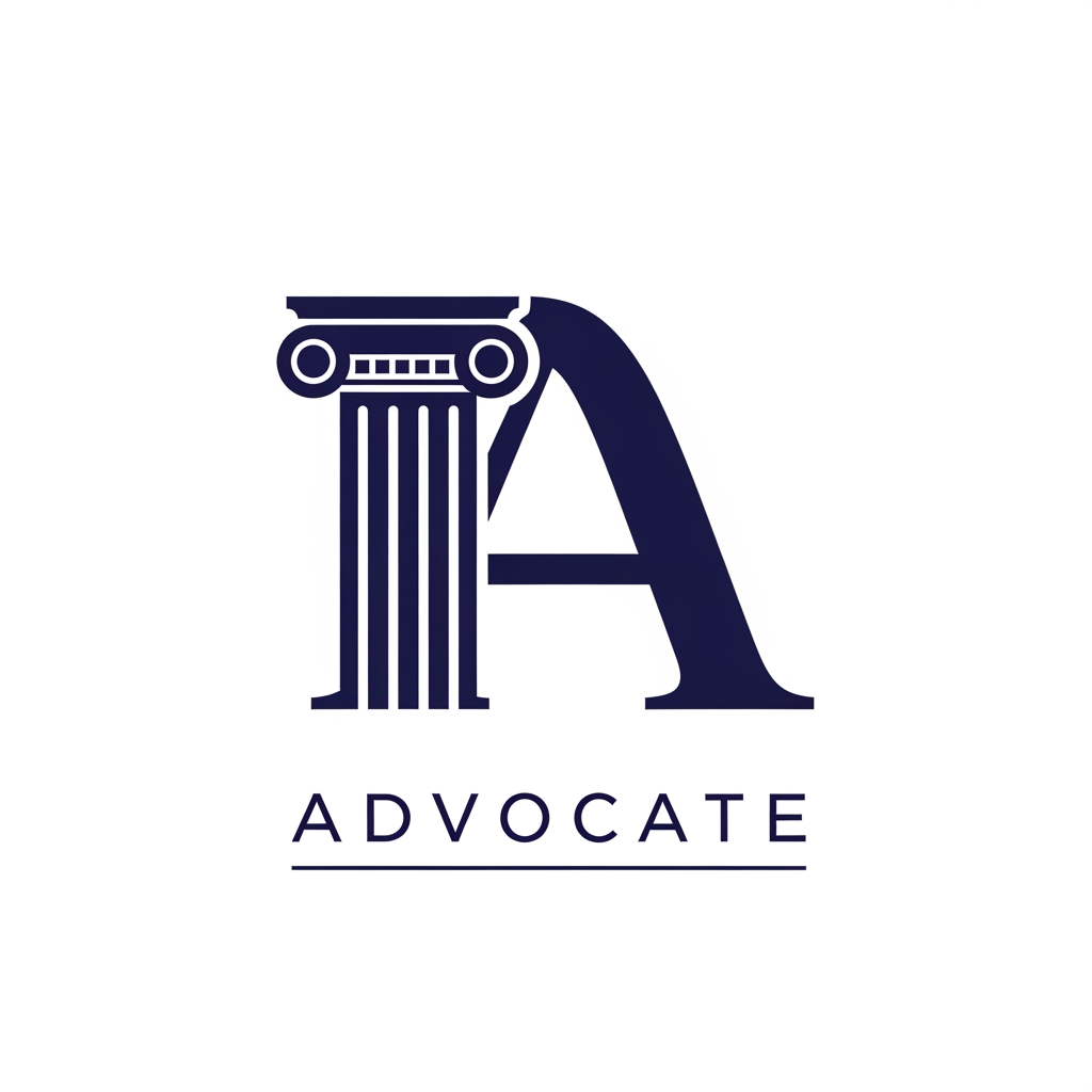 AI Design for Make a advocate sign logo