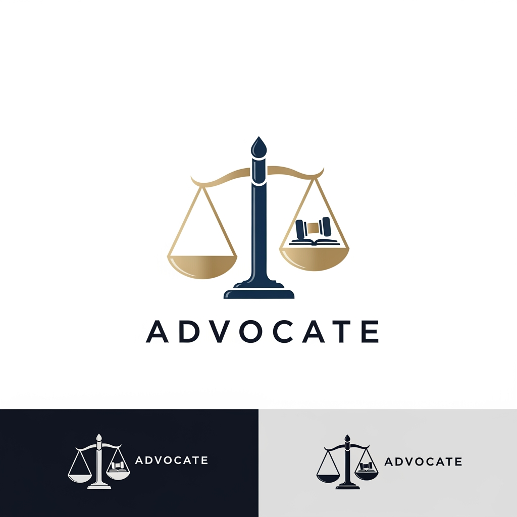 AI Design for Make a advocate sign logo