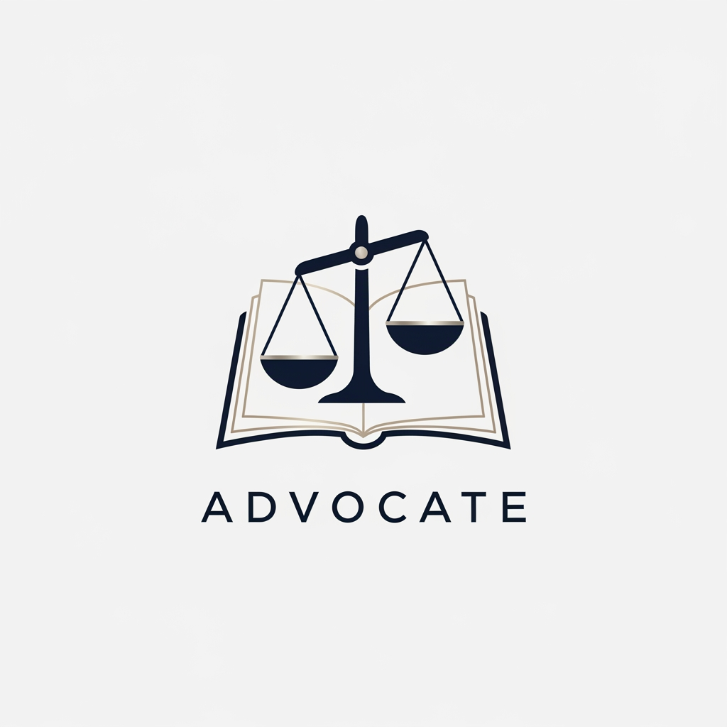 AI Design for Make a advocate sign logo