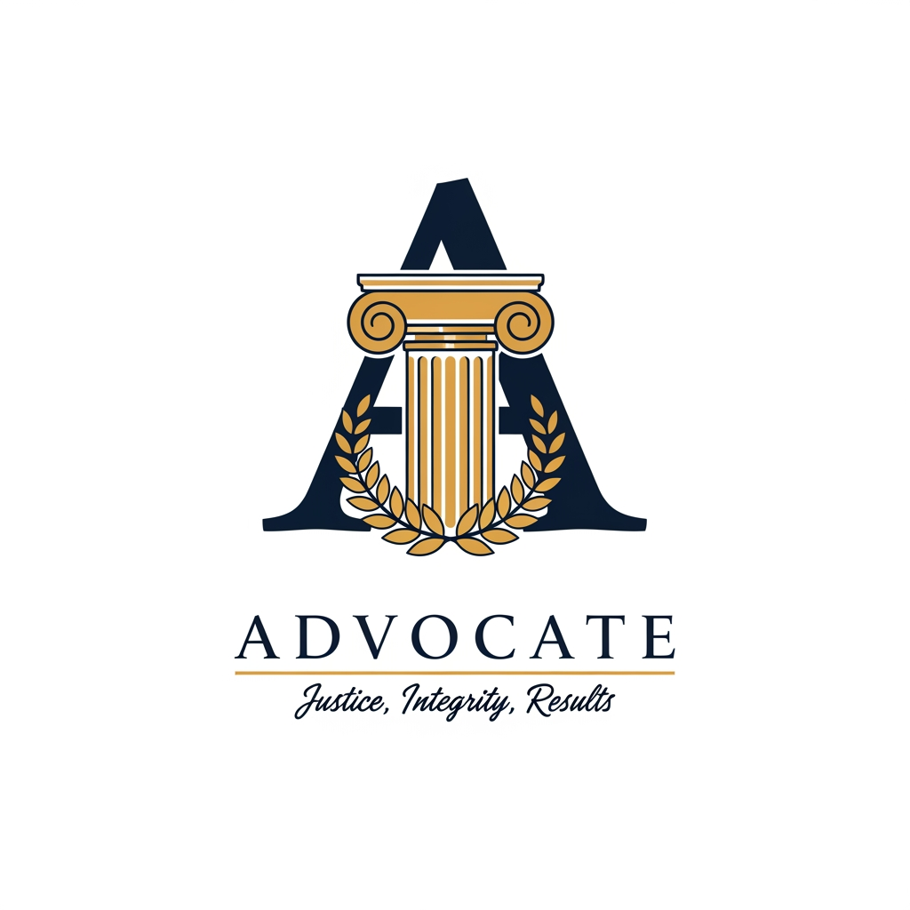 AI Design for Make a advocate sign logo