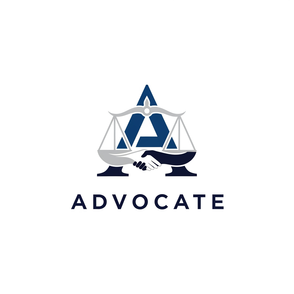 AI Design for Make a advocate sign logo