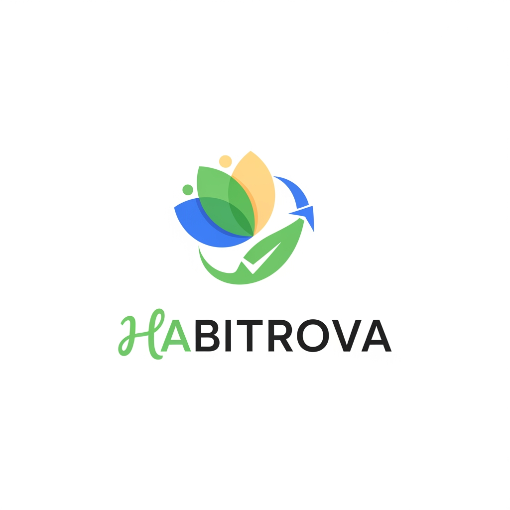 AI Design for Habitrova application ka logo create karna hai