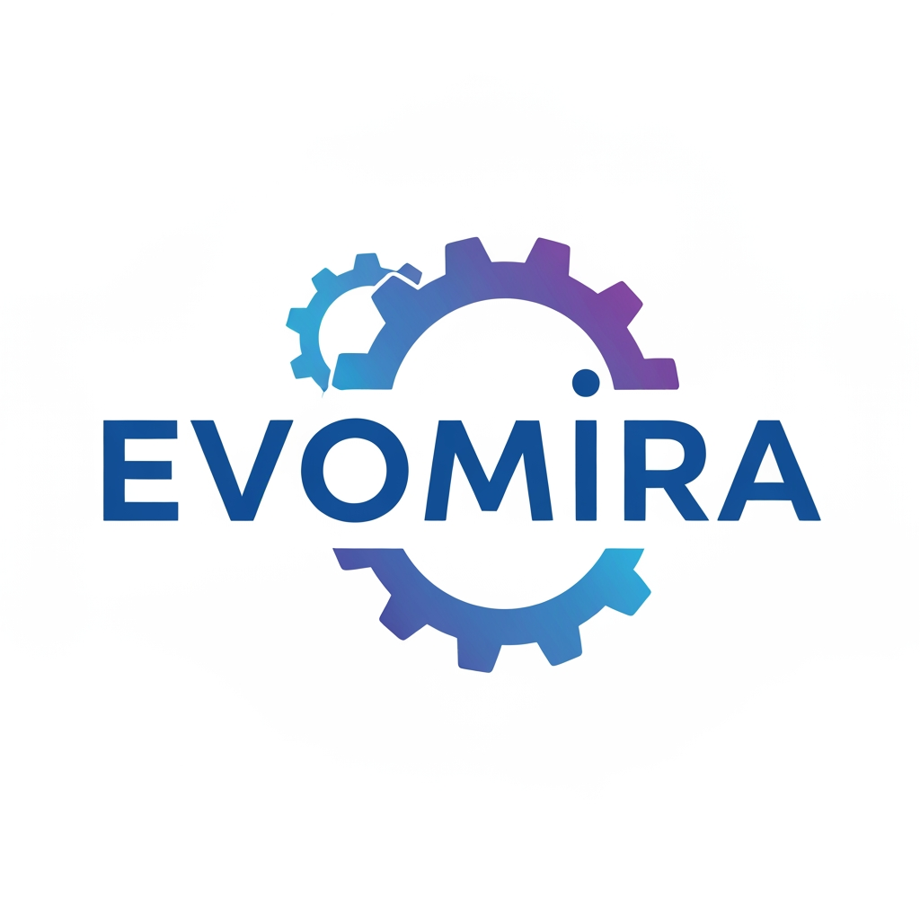 AI Design for my product name is Evomira which is based on event management software, i want logo for thta which is more creative and unique