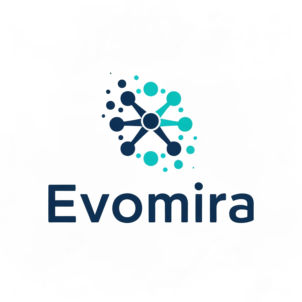 AI Design for my product name is Evomira which is based on event management software, i want logo for thta which is more creative and unique with relative