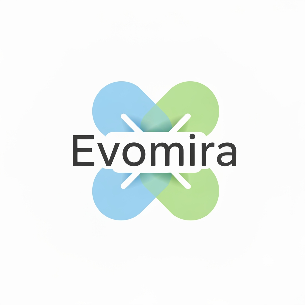AI Design for my product name is Evomira which is based on event management software, i want logo for thta which is more creative and unique with relative