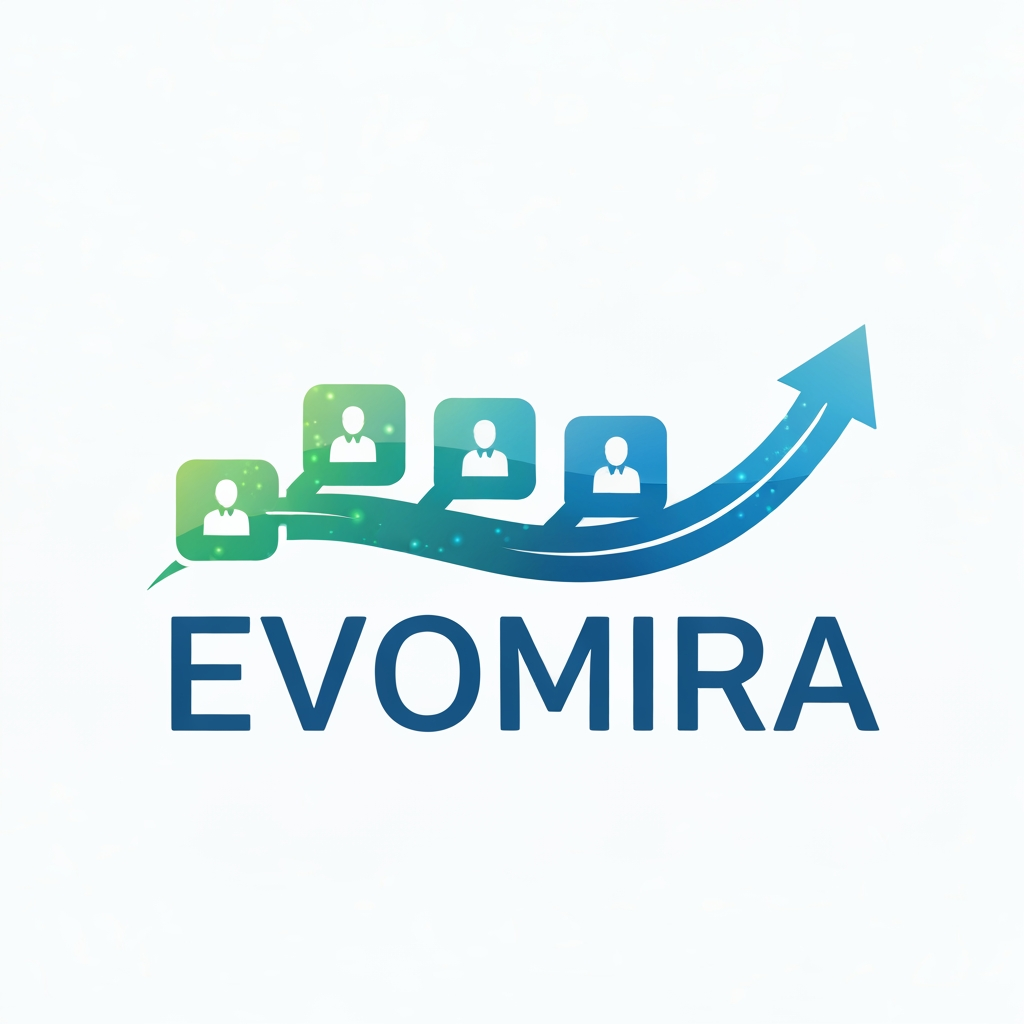 AI Design for my product name is Evomira which is based on event management software, i want logo for thta which is more creative and unique with relative