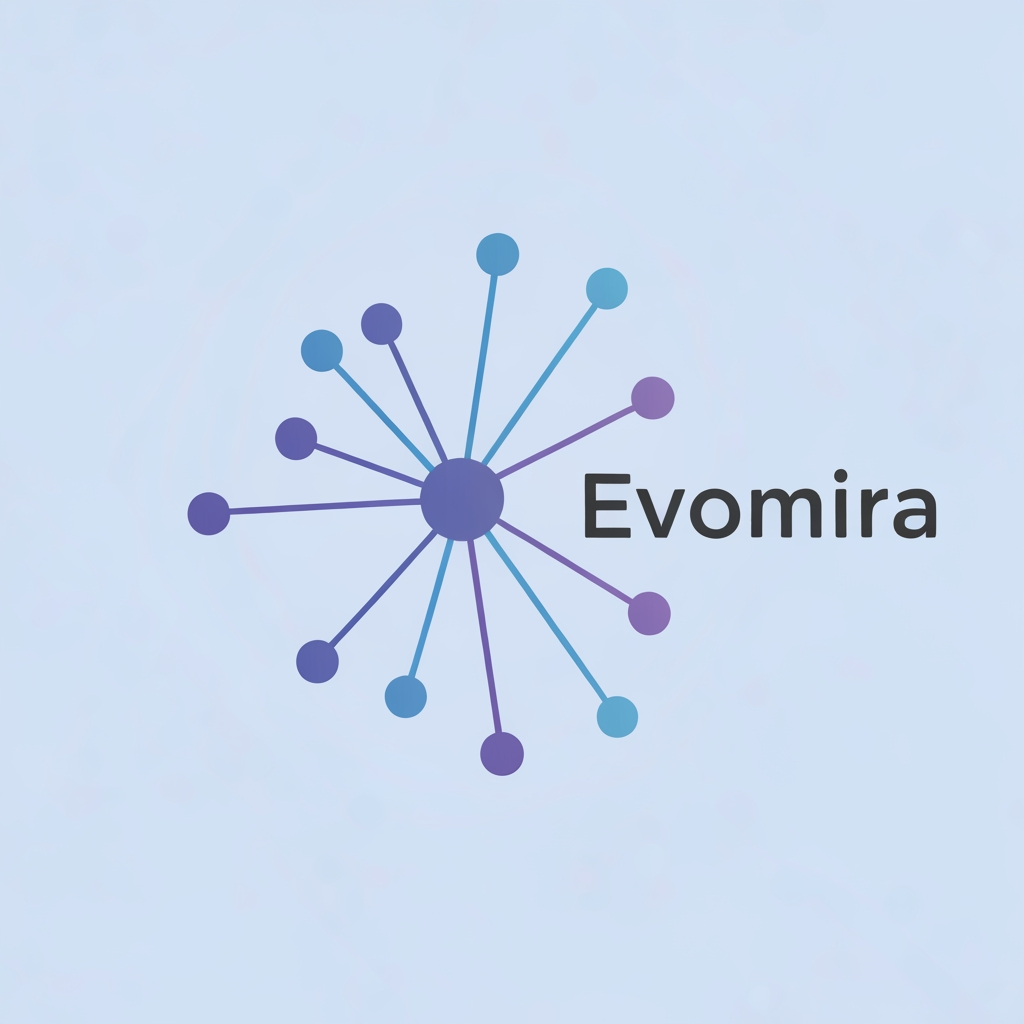 AI Design for my product name is Evomira which is based on event management software, i want logo for thta which is more creative and unique