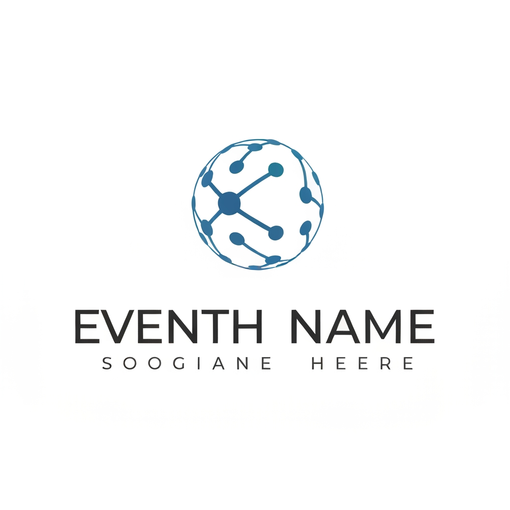 AI Design for i want logo for event management software