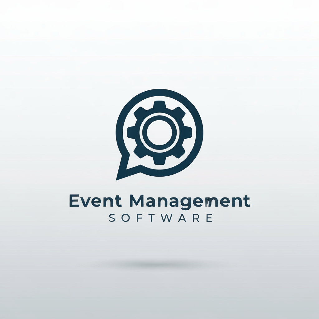 AI Design for i want logo for event management software