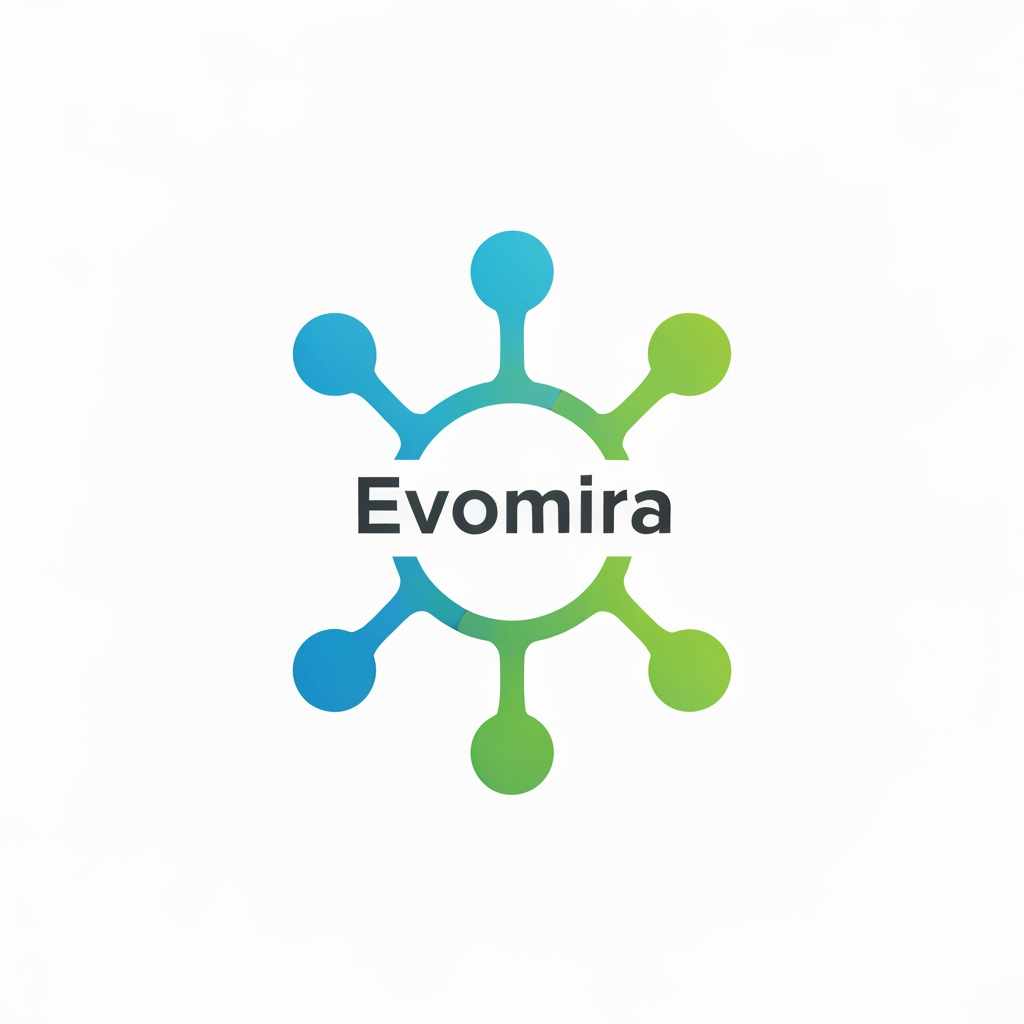AI Design for my product name is Evomira which is based on event management software, i want logo for thta which is more creative and unique with relative