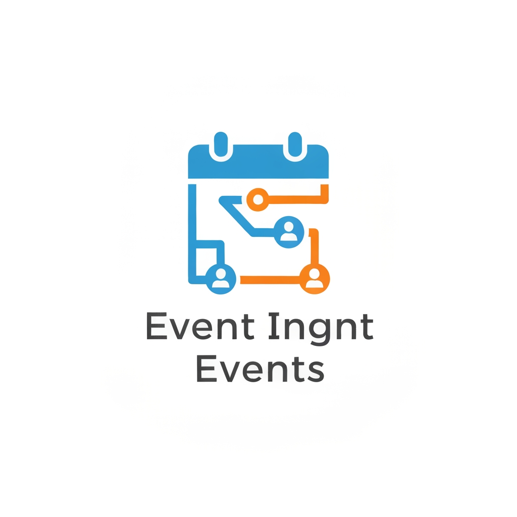 AI Design for i want logo for event management software