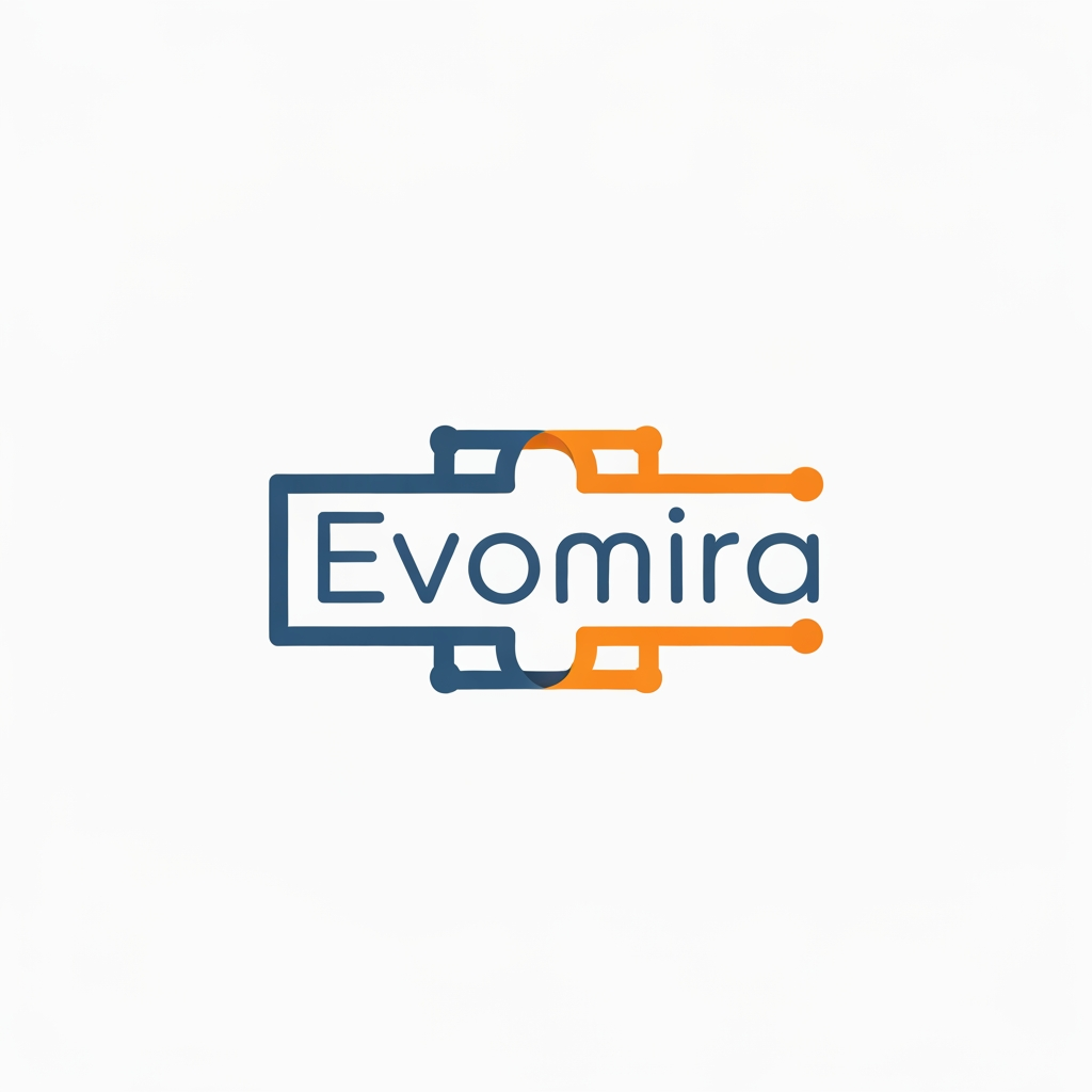 AI Design for my product name is Evomira which is based on event management software, i want logo for thta which is more creative and unique with relative