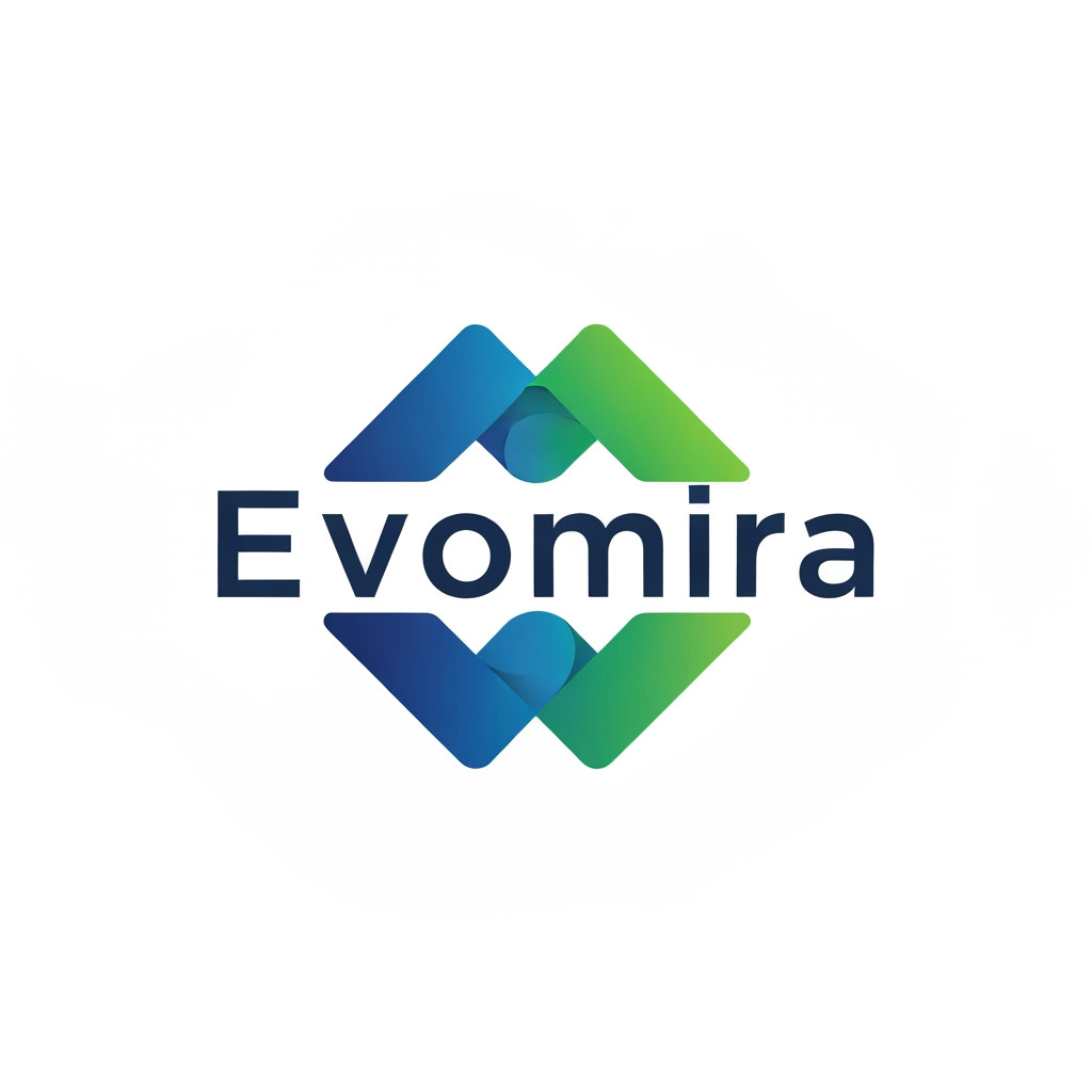 AI Design for my product name is Evomira which is based on event management software, i want logo for thta which is more creative and unique with relative