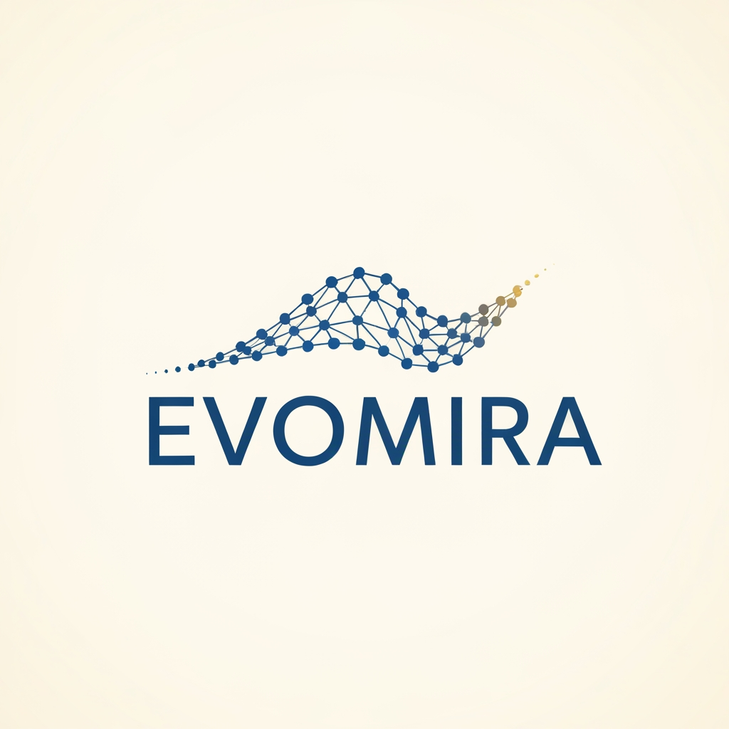 AI Design for my product name is Evomira which is based on event management software, i want logo for thta which is more creative and unique with relative