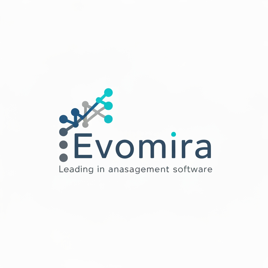 AI Design for my product name is Evomira which is based on event management software, i want logo for thta which is more creative and unique with relative