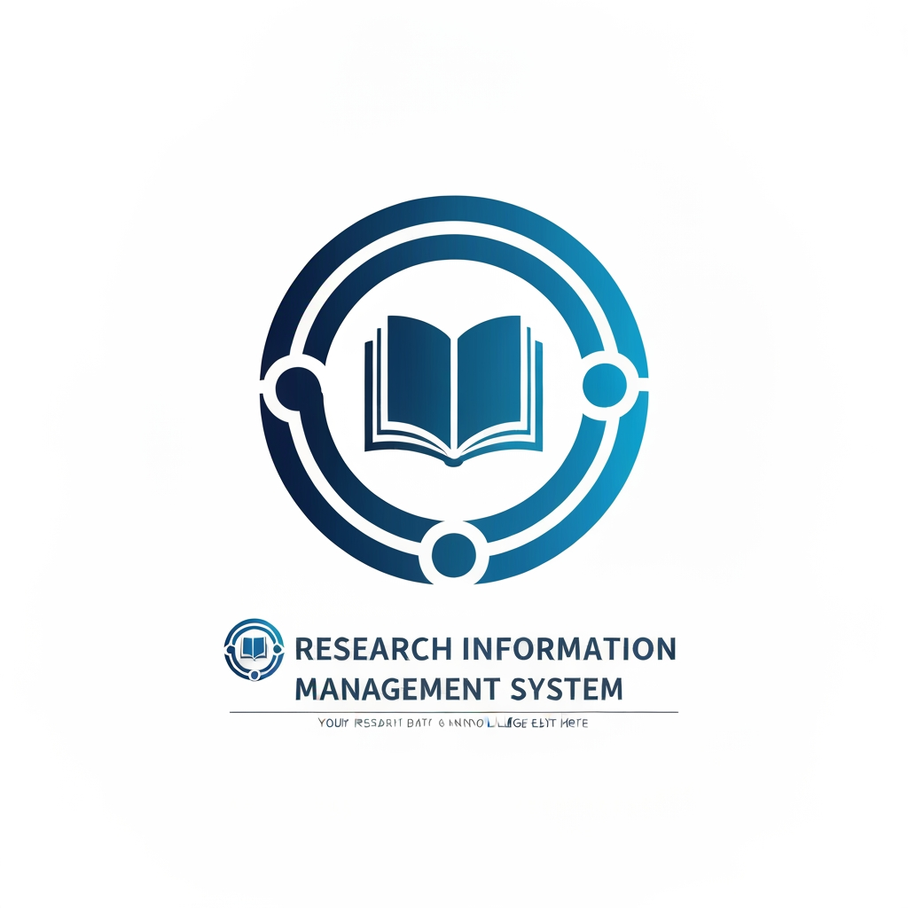 AI Design for I want logo for research information management system