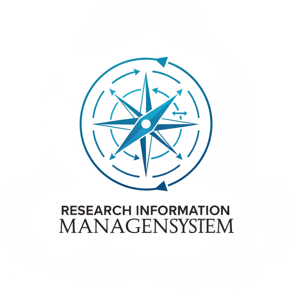 AI Design for I want logo for research information management system